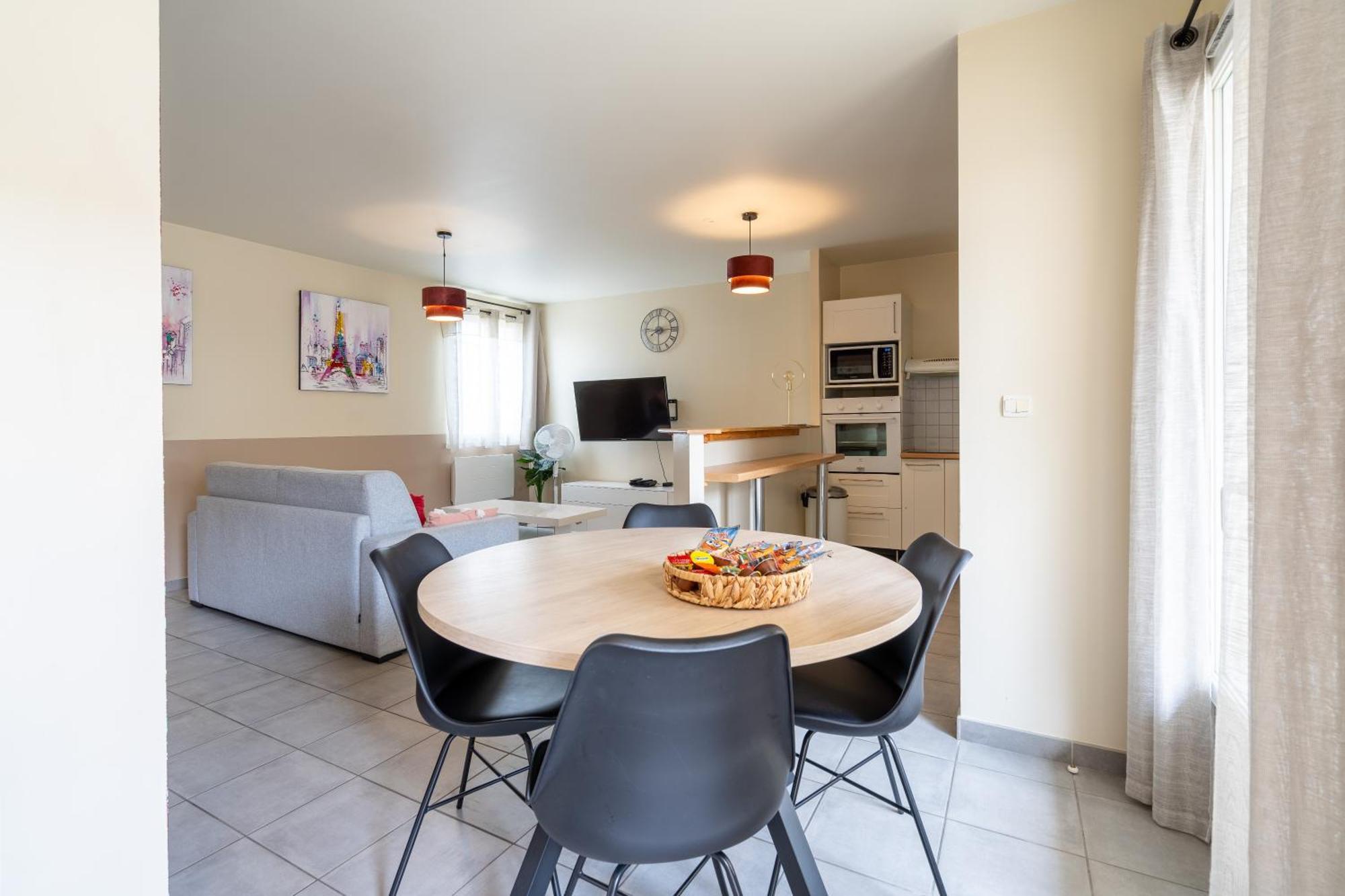 Feeria - Appartement Au Calme Proche De Disneyland Paris Chessy  Bagian luar foto